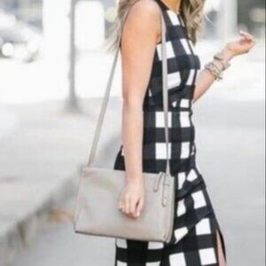 Banana Republic Checkered Sheath Dress